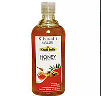 Шампунь для волос с Мёдом: для придания шелковистости и блеска (210 мл), Herbal Hair Honey Sat, Khadi MAURI