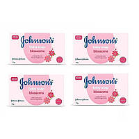 Дитяче квіткове мило (4 x 75 г), Baby Soap Blossoms,  Johnson’s Baby Під замовлення з Індії 45 днів. Безкоштовна доставка.