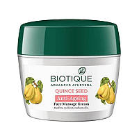 Массажный крем для лица с Айвой (175 г), Quince Seed Anti-Ageing Face Massage Cream, Biotique Под заказ из