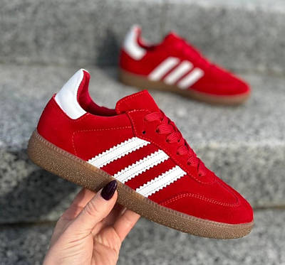 Кроссовки адидас самба бордовые | Сравнить цены и купить на Prom.ua