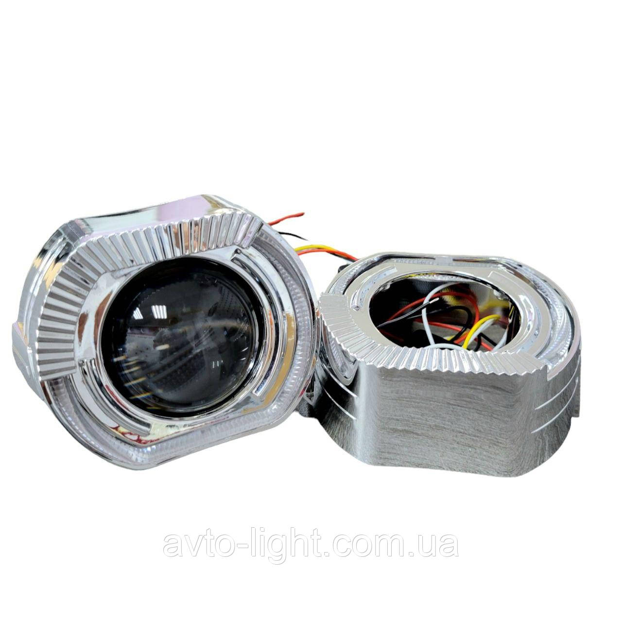 Маски Sigma LED C20 2.5'' дхо + поворот 2шт.