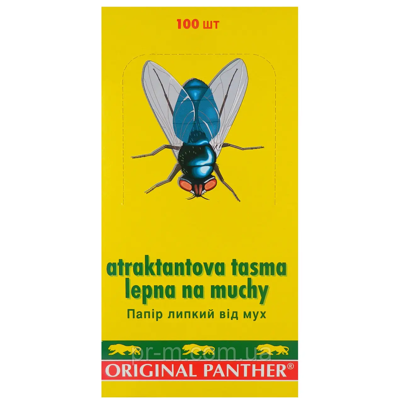 Липучки від мух PANTHER ORIGINAL Чехія (100шт)