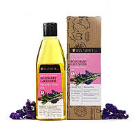 Масло для волос с экстрактами Лаванды и Розмарина (225 мл), Rosemary Lavender Healthy Hair Oil, Soulflower