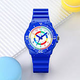 Дитячий спортивний водонепроникний (50м) кварцовий годинник Skmei 2012BU Blue, фото 3