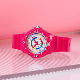 Дитячий спортивний водонепроникний (50м) кварцовий годинник Skmei 2012PK Pink, фото 4
