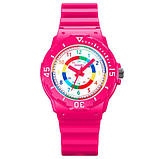 Дитячий спортивний водонепроникний (50м) кварцовий годинник Skmei 2012PK Pink, фото 2