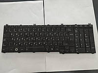 КЛАВІАТУРА ДЛЯ НОУТБУКА TOSHIBA SATELLITE C650, C660, C670, L650, L655, L670, L675, L750, BLACK, RU