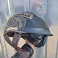 Шлем-каска Кастом-Чёппер Spirit motors размер L 58-59 см