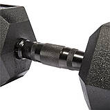 Гантель гексагональна Reebok 20 кг, фото 2