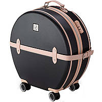 Валіза Semi Line 20" (S) Black/Pink Cream (T5671-2)