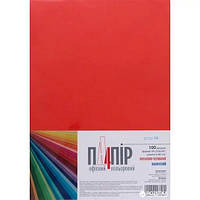 Папір для принтера кольоровий IQ Color А4 100арк 80г/м коралово-червоний насичений
