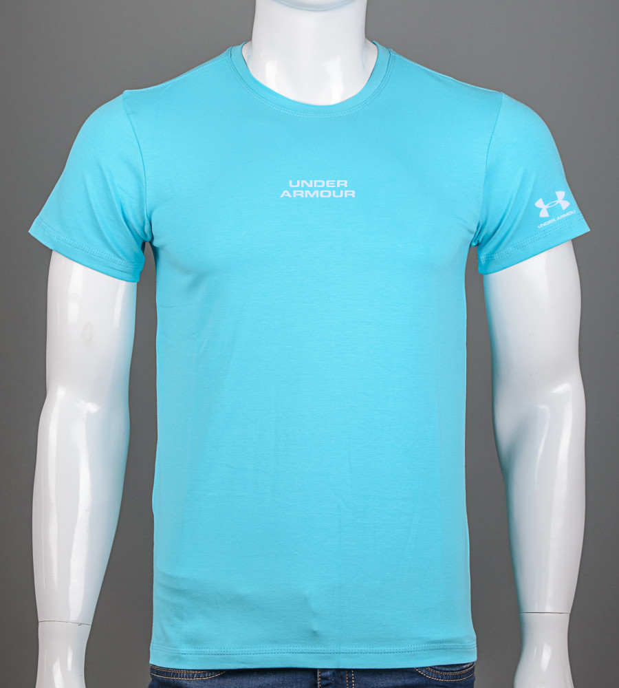 Футболка чоловіча Under Armour 2324м (Уп.4шт M-XXL), Бірюза