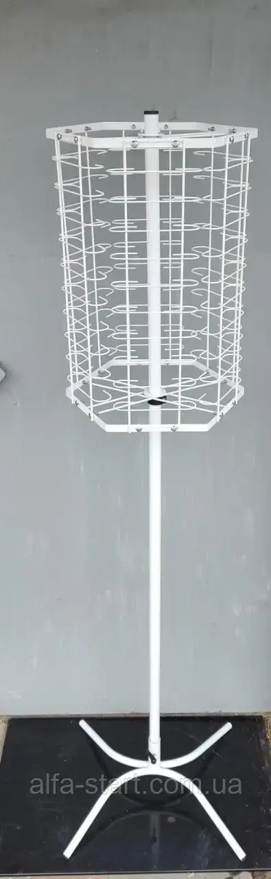 Стійка вертушка напольная на 60 місць для продажу окулярів