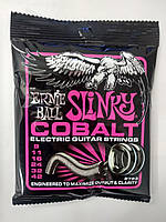 Струны Для Электрогитары Ernie Ball 2723 Cobalt Slinky Electric Guitar Strings 9/42