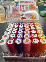 Блеск для губ фруктовый Kiss Me Fruit Gloss (1 уп 36 шт)