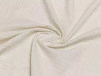 Одеяло Муслин льняное детское легкое 135*105 см, пеленка простынь хлопок, муслиновое натуральное летнее Кремовий
