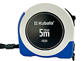 Рулетка вимірювальна довжина 5 метрів сталева стрічка ширина 19мм Kubala 1321, фото 2