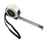 Рулетка вимірювальна довжина 5 метрів сталева стрічка ширина 19мм Kubala 1321, фото 3