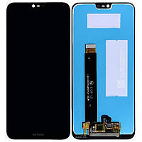 Дисплей (екран) Nokia 7.1 TA-1100 TA-1095 з тачскрином (чорний)