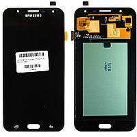 Дисплей Samsung J7 Neo J701F + тачскрин, черный OLED