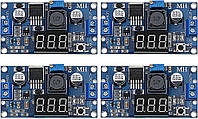 Регулируемый понижающий преобразователь постоянного тока LM2596S 1,25 37 В 4 шт