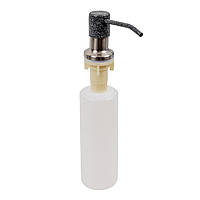 Дозатор для жидкого мыла Platinum S02 графит, диспенсер для жидкого мыла