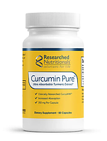 Researched Nutritionals Curcumin Pure Куркумин пищевая добавка, 60 шт.