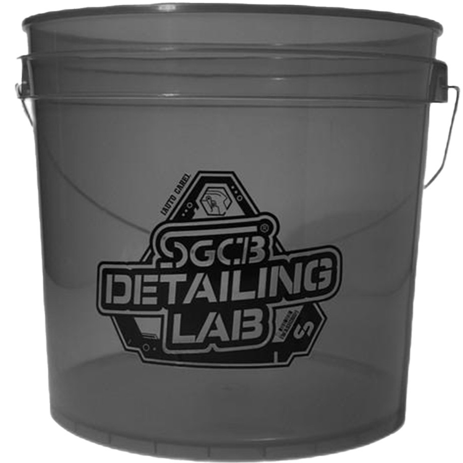 Відро для миття автомобілів без сепаратора SGCB Detailing Bucket, 16 л Чорний, фото 1