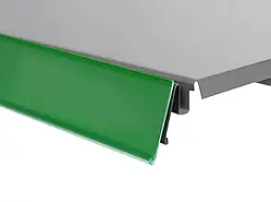 Цінники салатові Цінникотримачі для полиць ВІД 20 ШТ. Тримачі цінників