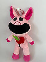 Мягкая игрушка улыбающиеся звери Пики Пигги Picky Piggy Свинка Капризулька