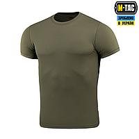 M-Tac потоотводная футболка Summer Olive, военная летняя футболка, тактическая влагоотводная футболка олива