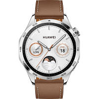 Смарт-часы Huawei WATCH GT 4 46mm Classic Brown Leather (55020BGW) g
