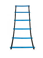 Тренировочная лестница координационная для бега SECO 12 ступеней 6 м синяя SP, код: 5865464