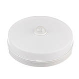 Світлодіодний Led світильник ЖКГ AVT 18W з датчиком руху 5000K IP44 круглий, фото 5