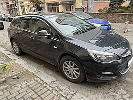 Дефлектори вікон (вітровики) Opel Astra Sport Tourer 2011-> 5D Combi 4шт (HIC)