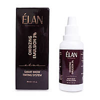 Elan Oxidizing Emulsion - окислительная эмульсия 3%, для краски для бровей, 30 мл