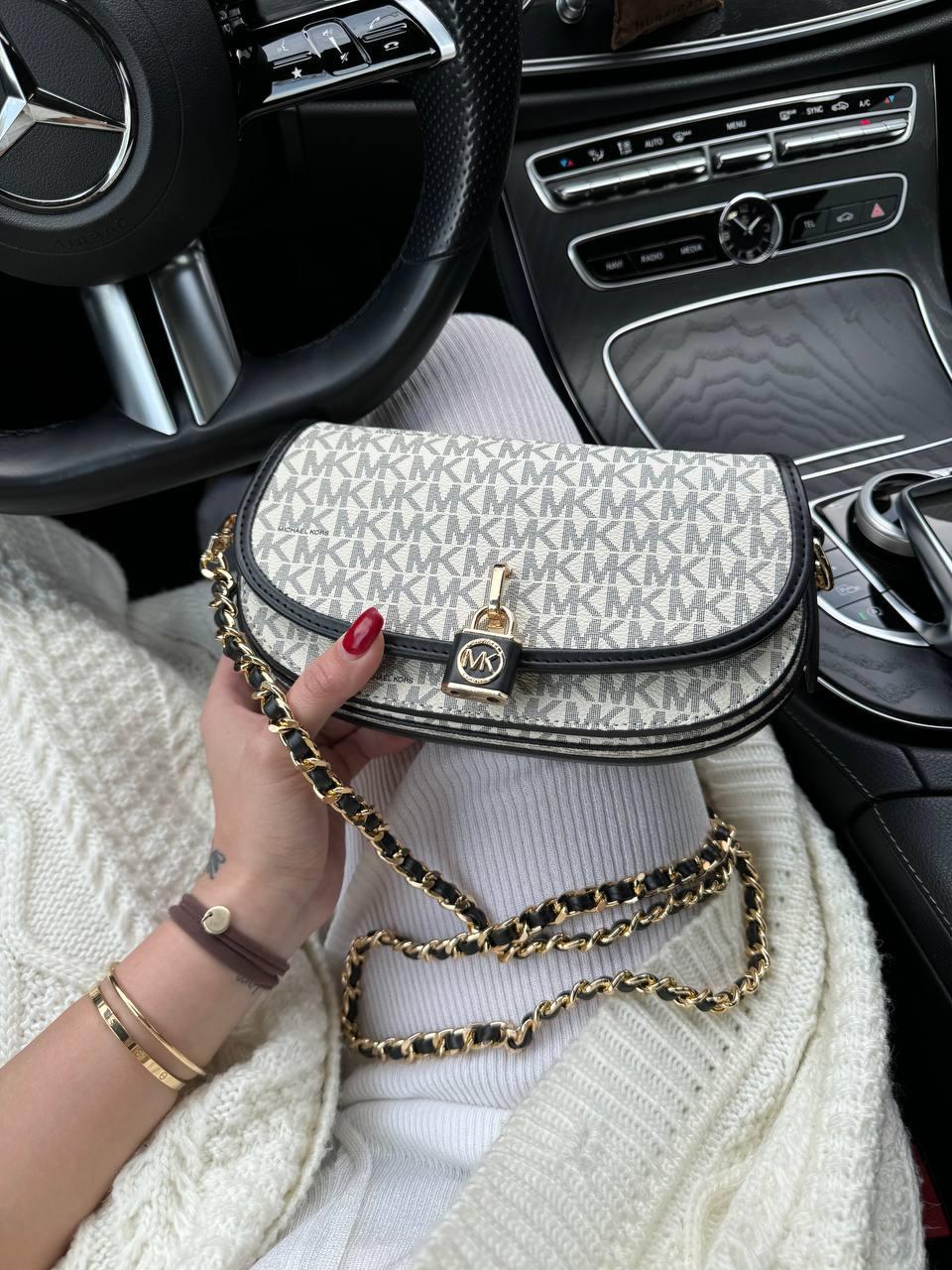 Жіноча сумка Майкл Корс слонова кістка Michael Kors Ivory