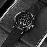 Багатофункціональний цифровий спортивний годинник Skmei 2099BKBK Black-Black, фото 4