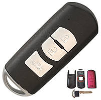 Корпус смарт ключа Mazda (Мазда) 3 кнопки