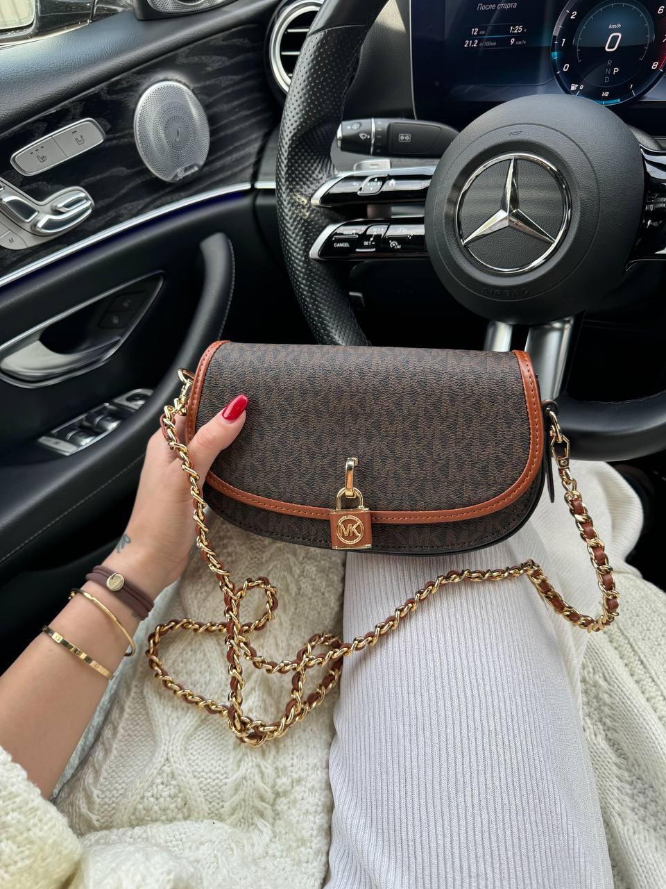 Жіноча сумка Майкл Корс коричнева Michael Kors Brown