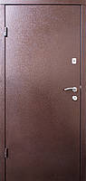 Двери входные металлические Металл/МДФ Шарм Коричневый/Дуб бронзовый ПВХ-02 860,960х2050х70 Левое/Правое