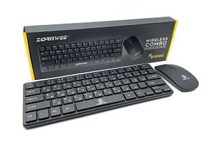 Набір бездротова клавіатура та мишка Zornwee G1000