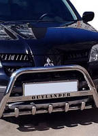 Кенгурятник a125209 (нерж.) для Mitsubishi Outlander 2006-2012 гг