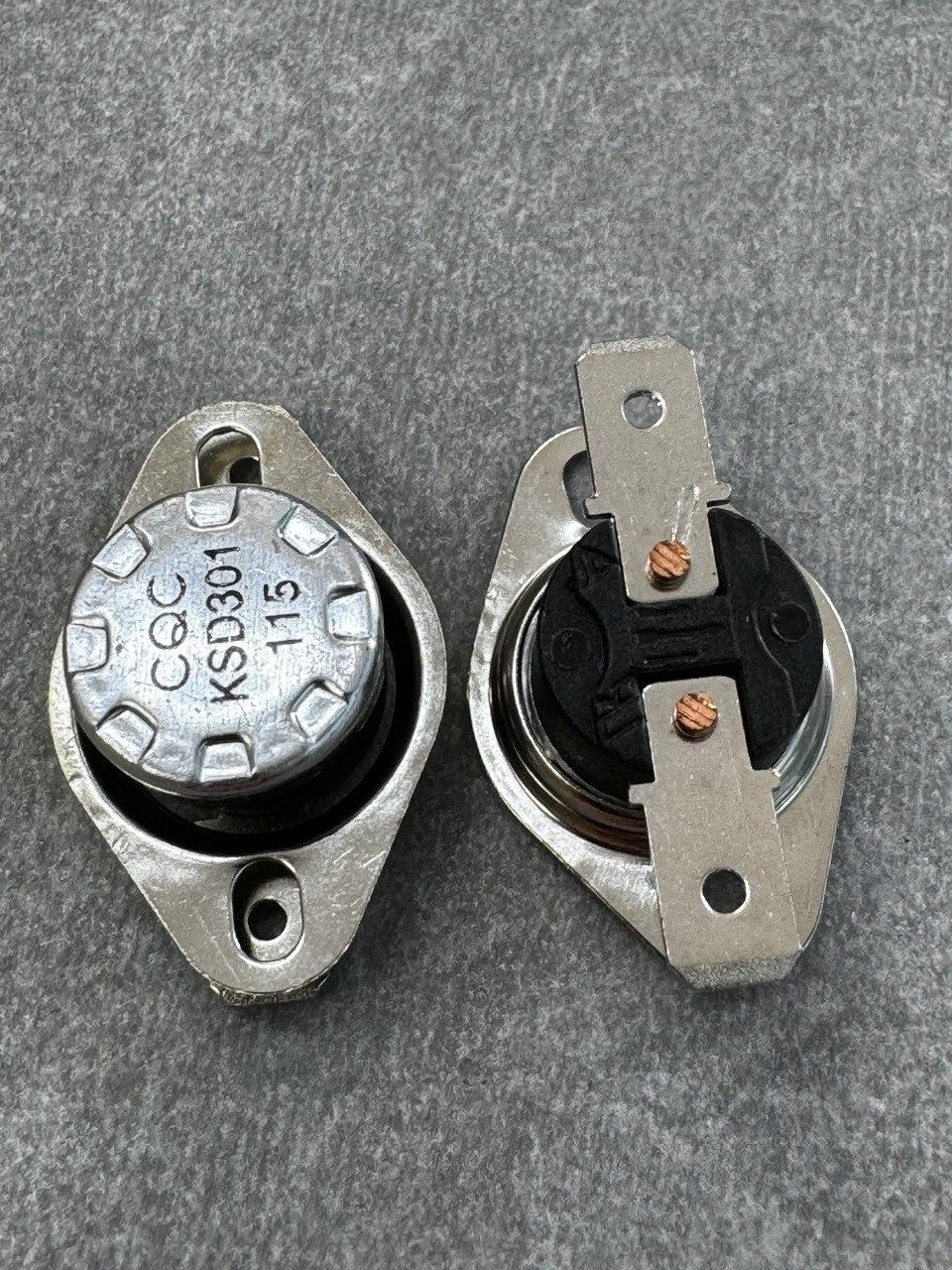 Термостат KSD301-115C (нормозамкнутний)