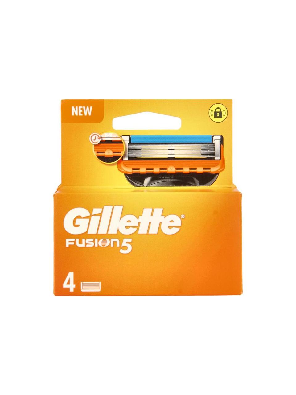 Змінні касети для гоління Gillette Fusion 4шт
