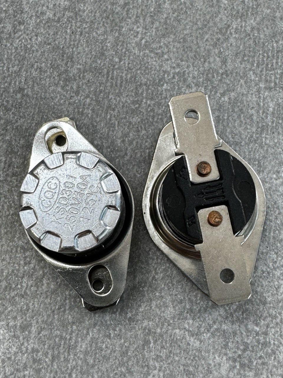 Термостат KSD301-125C (нормально-замкнутий), фото 1