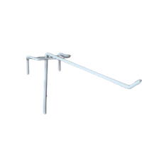 Крючки на торговую сетку 20 см Ø 4 мм Металлические одинарные