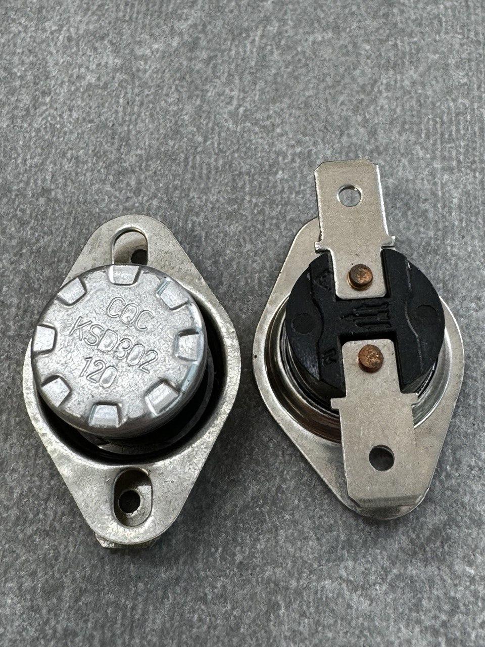 Термостат KSD301-120C (нормально-замкнутий), фото 1