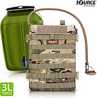 Система гідрації Source Razor Low Profile Hydration Pack 3 літра мультикам