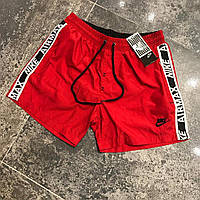Мужские плавательные шорты Nike красные